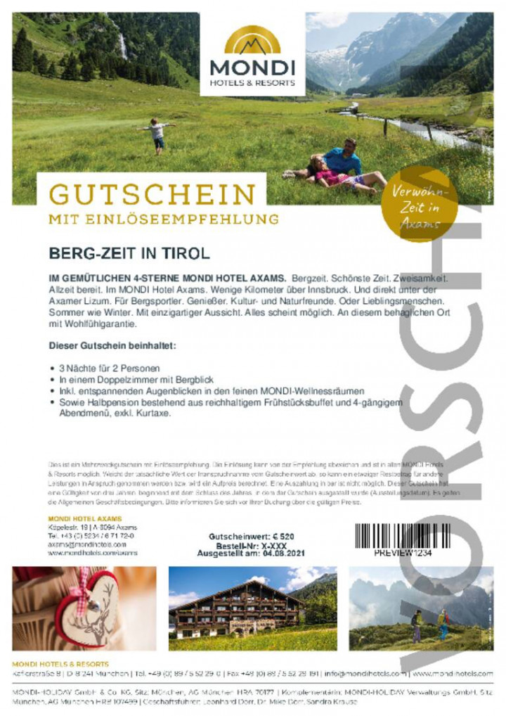 BERG-ZEIT IN TIROL